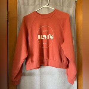 Levi’s cropped sweatshirt
